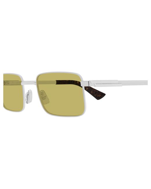 Bottega Veneta Black Bv1469S 003 Sunglasses Metal Squared