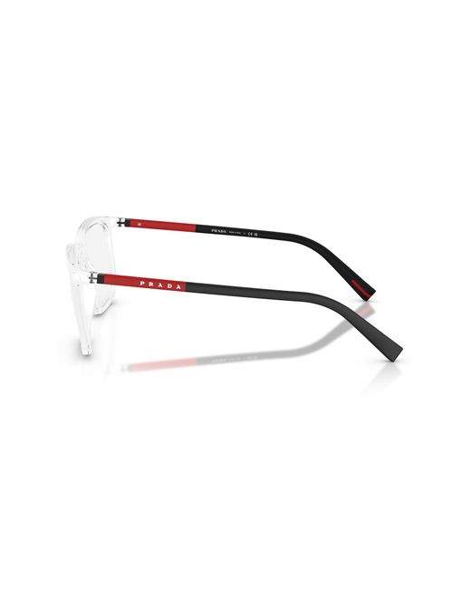 Prada Linea Rossa Black Ps 01Sv 2Az1O1 Optical Frames Injected Pillow Normal for men