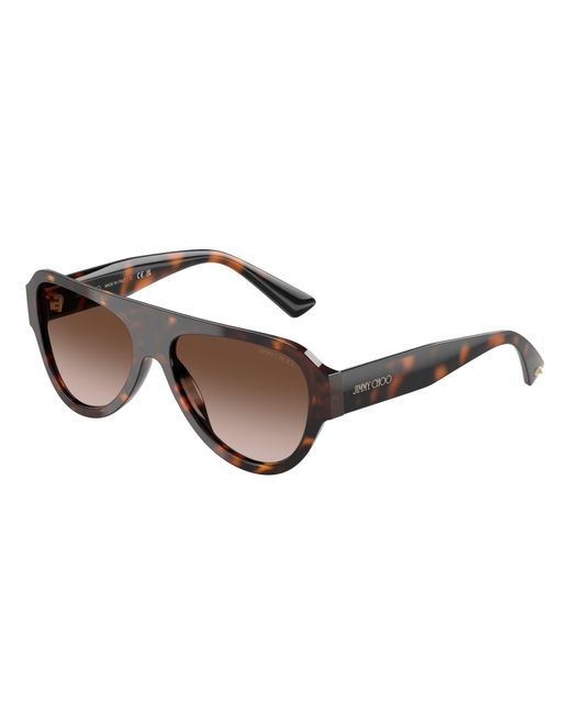 Jimmy Choo Black Jc5027 500213 Sunglasses Acetate Pilot Normal Shaded