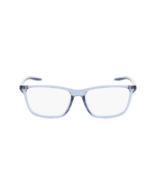 Nike Black 7018 460 Optical Frames Bio-Inject Squared Normal for men