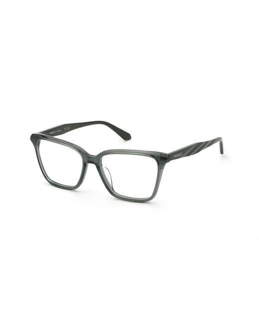 Twinset Black Vtw121 06Hq Optical Frames Acetate Squared