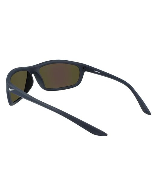 Nike Black Rabid M N Iu3367X 451 Sunglasses Plastic Squared Normal Mirrored for men