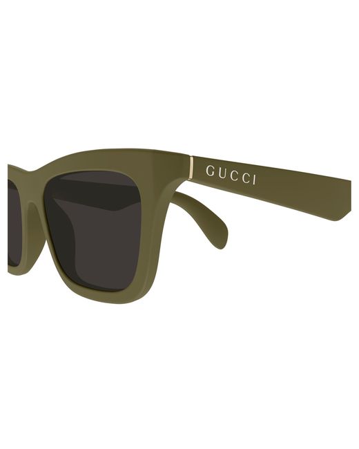 Gucci Black Gg1933S 004 Sunglasses Injected Squared for men