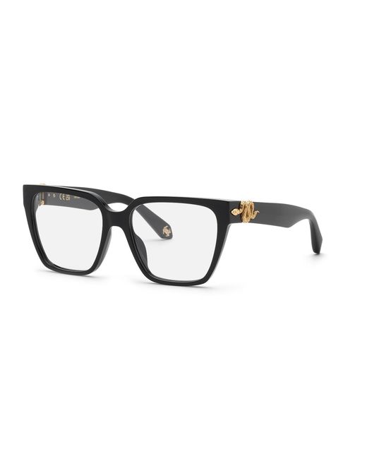 Roberto Cavalli Black Vrc145M 700 Optical Frames Acetate Butterfly