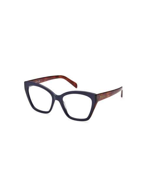 Emilio Pucci Black Ep5216 092 Optical Frames Acetate Butterfly Normal