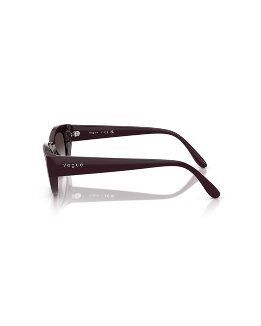 Vogue Eyewear Black Vo5616S 24268G Sunglasses Nylon Cat Eye Normal Nuanced
