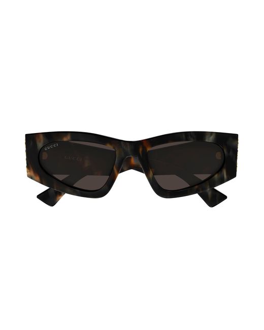 Gucci Black Gg2040S 003 Sunglasses Acetate Cat Eye