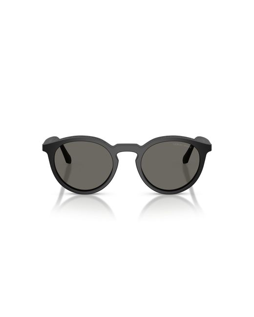 Giorgio Armani Black Ar8230U 5875R5 Sunglasses Acetate Pantos Normal for men