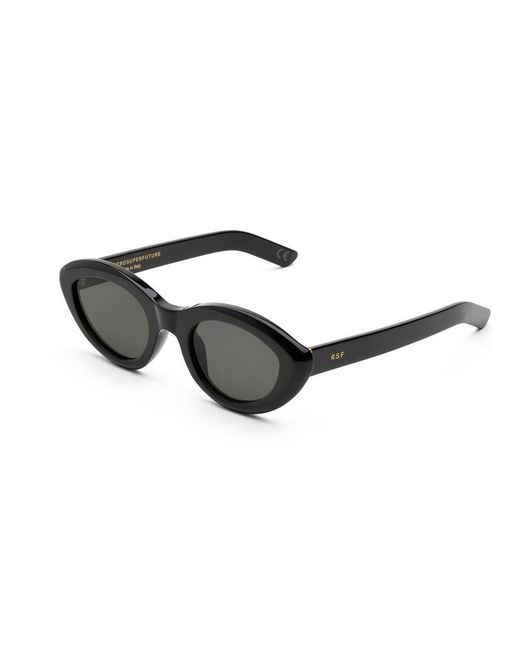 Retrosuperfuture Black W4A Cocca Sunglasses Acetate Cat Eye