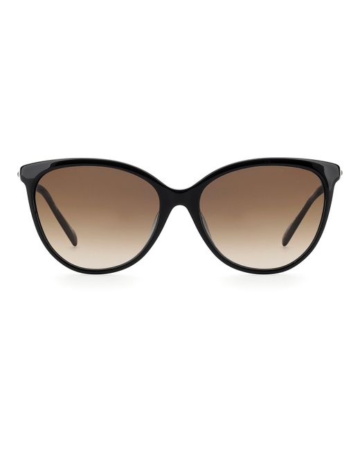 Pierre Cardin Black P.C. 8485/S 807/Ha Sunglasses Acetate Round Normal Shaded