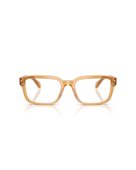 Emporio Armani Black Ea3255 6246 Optical Frames Acetate Pillow Normal for men