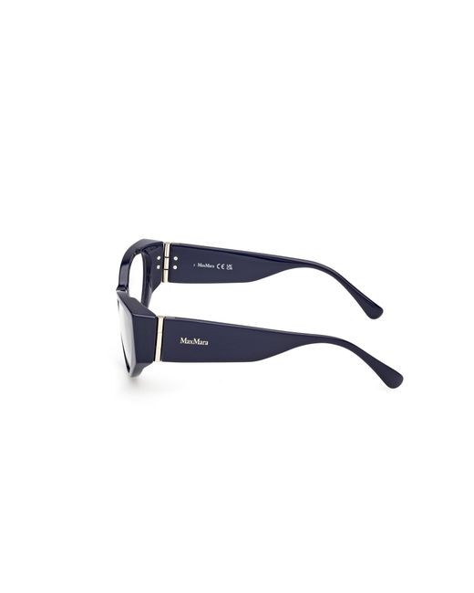 Max Mara Black Mm5174 001 Optical Frames Acetate Cat Eye Normal