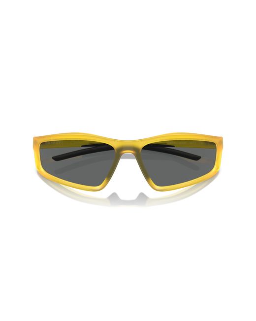 FERRARI SCUDERIA Black Fz6007U 507/87 Sunglasses Injected Geometric Normal for men