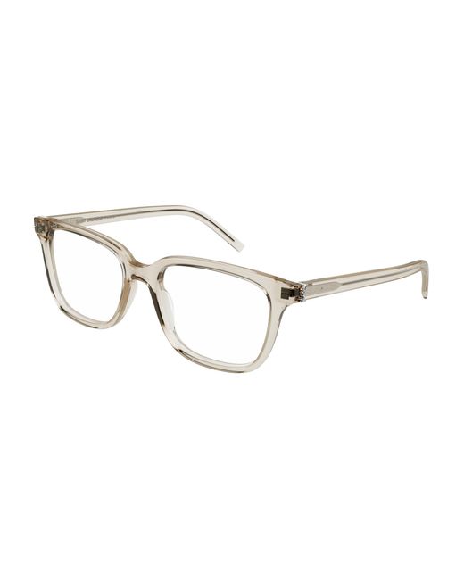 Saint Laurent Black Sl M110/F 006 Optical Frames Acetate Squared