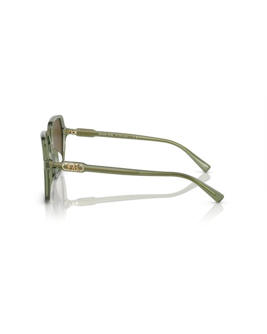 Michael Kors Green Mk2196U Jasper 394413 Sunglasses Acetate Squared Normal Shaded
