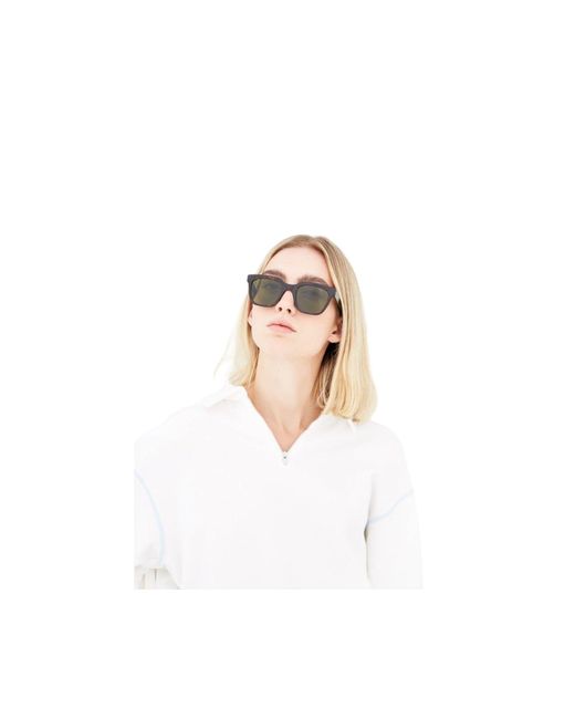 Retrosuperfuture Green Cg1 Giusto 3627 Sunglasses Acetate Squared Normal