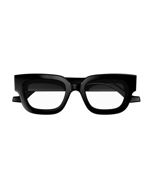 Gucci Black Gg1548O 001 Optical Frames Acetate Transparent Squared
