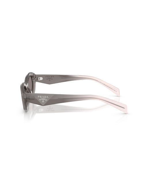 Prada Black Pr 26Zs 20F80Q Sunglasses Acetate Geometric Normal