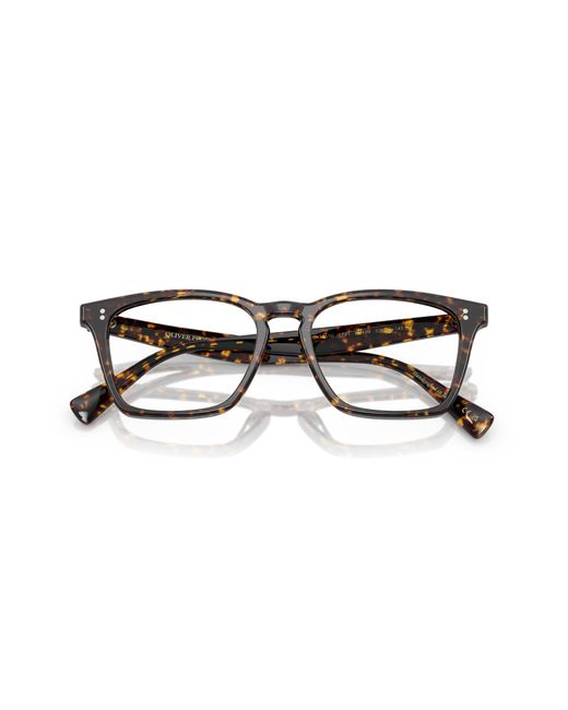 Oliver Peoples Black Ov5561U Rafkin 1741 Optical Frames Acetate Transparent Squared Normal for men