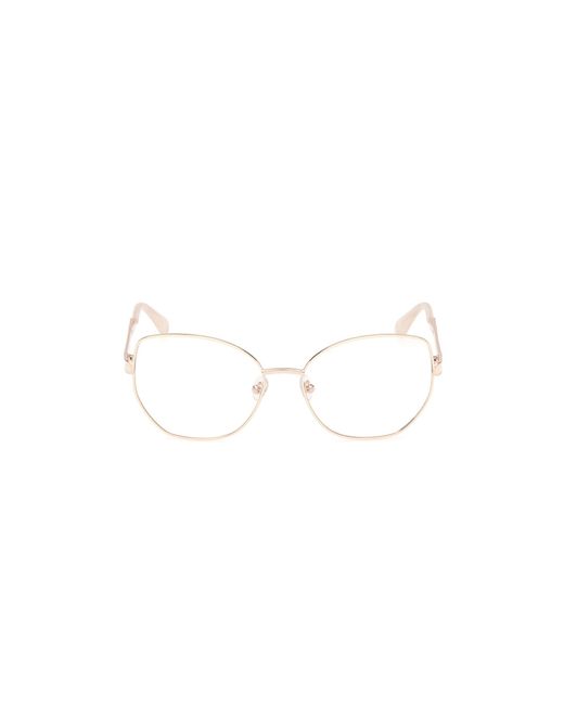 MAX&Co. Black Mo5140 025 Optical Frames Metal Round Normal