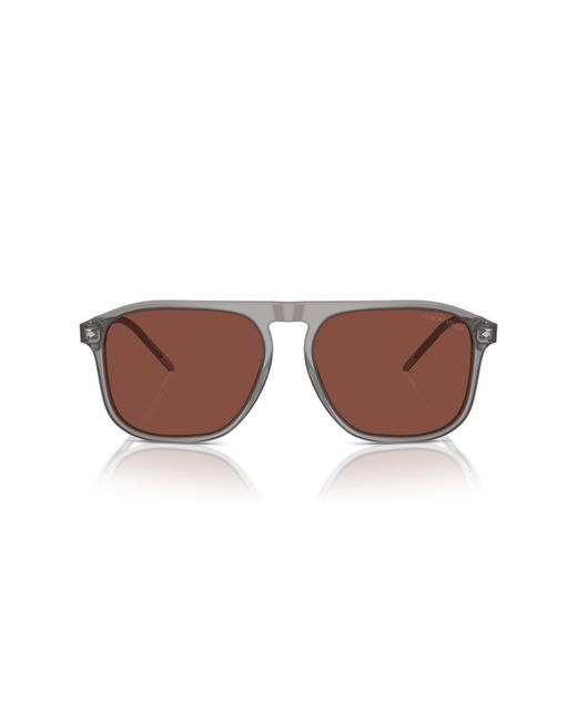 Giorgio Armani Black Ar8212 6070C5 Sunglasses Acetate Squared Normal for men