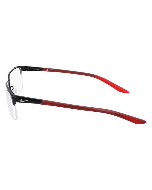 Nike Black 8130 073 Optical Frames Metal Squared Normal Photochromatic