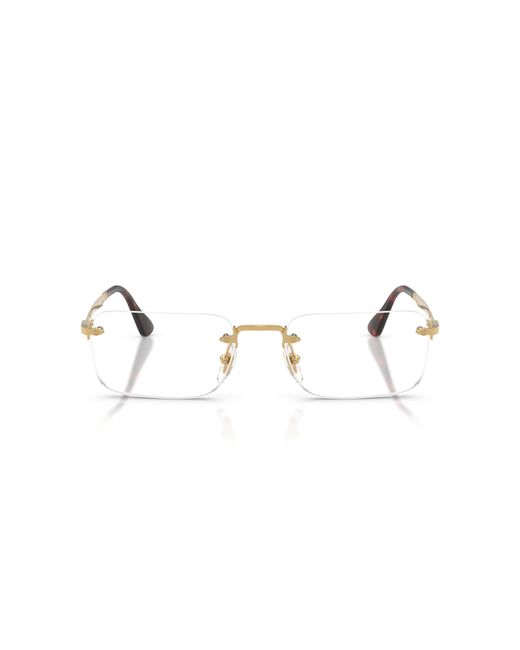 Persol Black Po1030V Luc 515 Optical Frames Metal Transparent Squared Normal