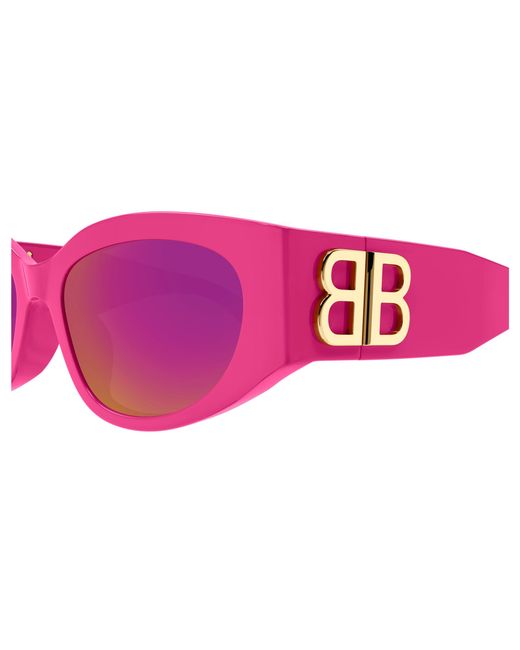 Balenciaga Black Bb0324Sk 010 Sunglasses Acetate Round