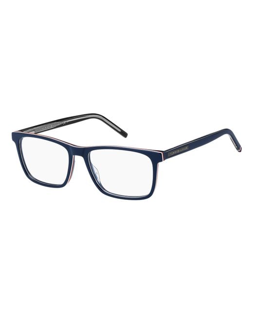 Tommy Hilfiger Black Th 1945 Pjp Optical Frames Acetate Squared for men