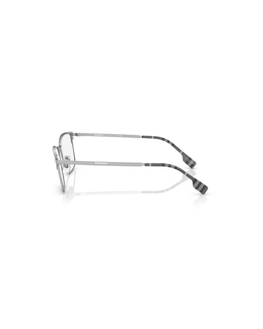Burberry Black Be1372 1005 Optical Frames Metal Transparent Squared Normal for men