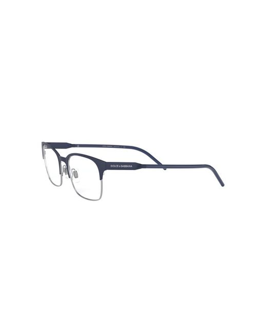 Dolce & Gabbana Black Dg1330 1280 Optical Frames Metal Squared for men