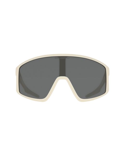 Karl Lagerfeld Black Klj6228S 104 Sunglasses Bio-Injected Smoke Mask Normal