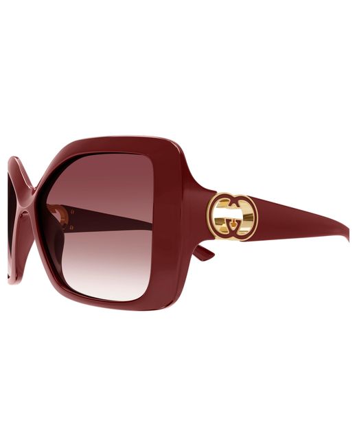 Gucci Black Gg2015S 002 Sunglasses Injected Squared