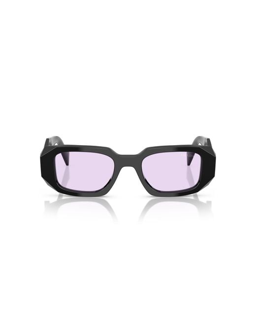 Prada Black Pr 17Ws 16K40J Sunglasses Acetate Squared Normal