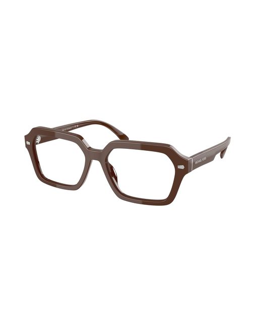 Michael Kors Black Mk4127 Kinloch 4007 Optical Frames Acetate Transparent Squared Normal for men
