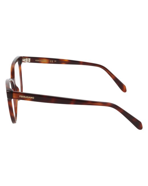 Ferragamo Black Sf3062 240 Optical Frames Acetate Squared Normal