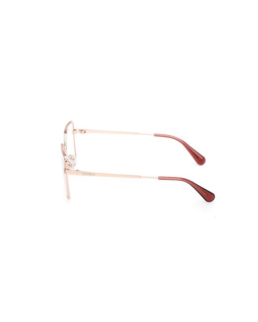 MAX&Co. Black Mo5097 33A Optical Frames Metal Geometric Normal
