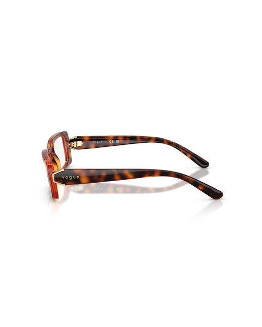 Vogue Eyewear Black Vo5677 W656 Optical Frames Nylon Squared Normal