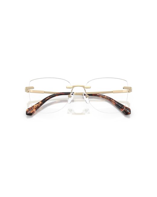 Michael Kors Black Mk3099 Nags Head 1014 Optical Frames Metal Transparent Squared Normal