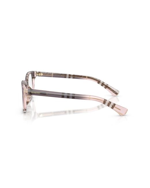 Burberry Black Be2462D 4220 Optical Frames Acetate Transparent Squared Normal