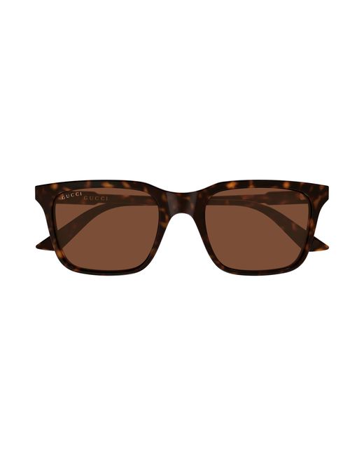 Gucci Black Gg2114S 002 Sunglasses Acetate Squared for men
