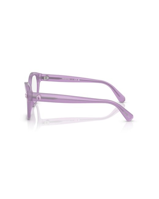 Swarovski Black Sk2038 1075 Optical Frames Acetate Pillow Normal
