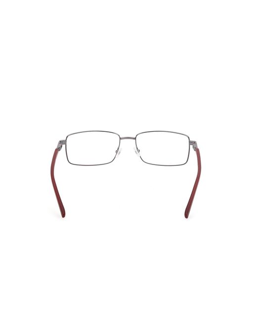 Timberland Black Tb50048 006 Optical Frames Metal Squared Normal for men