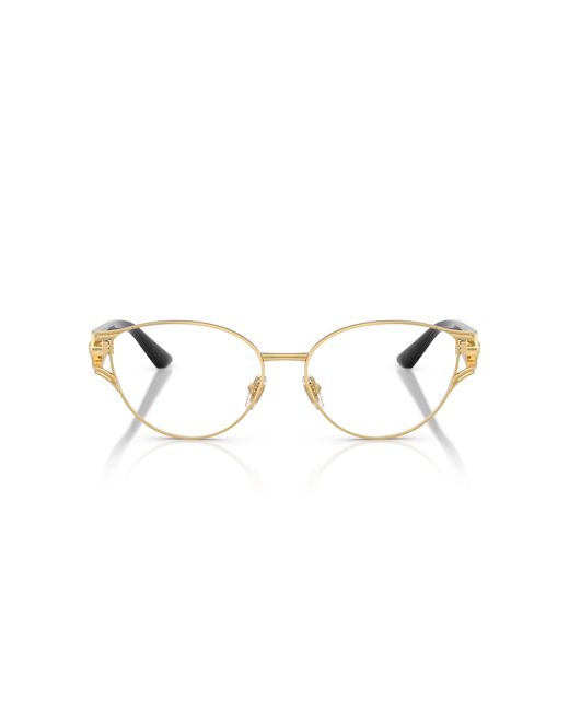 Versace Black Ve1309 1002 Optical Frames Metal Cat Eye Normal