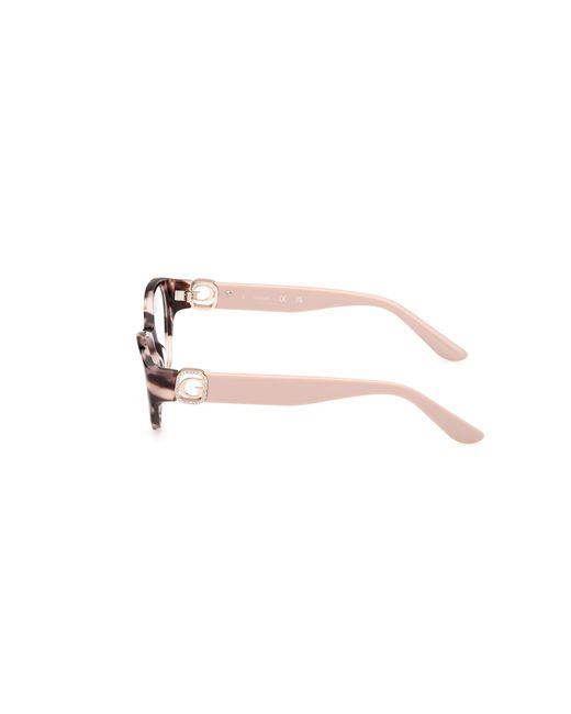 Guess Black Gu50119 055 Optical Frames Acetate Cat Eye Normal