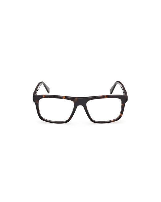 Guess Black Gu50369 052 Optical Frames Acetate Squared Normal for men