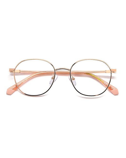 Polaroid Black Pld D456/G Ddb Optical Frames Metal Round