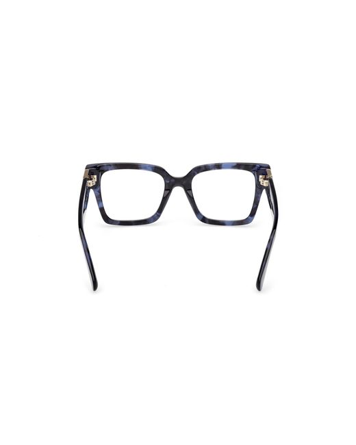 MAX&Co. Black Mo5175 055 Optical Frames Acetate Squared Normal