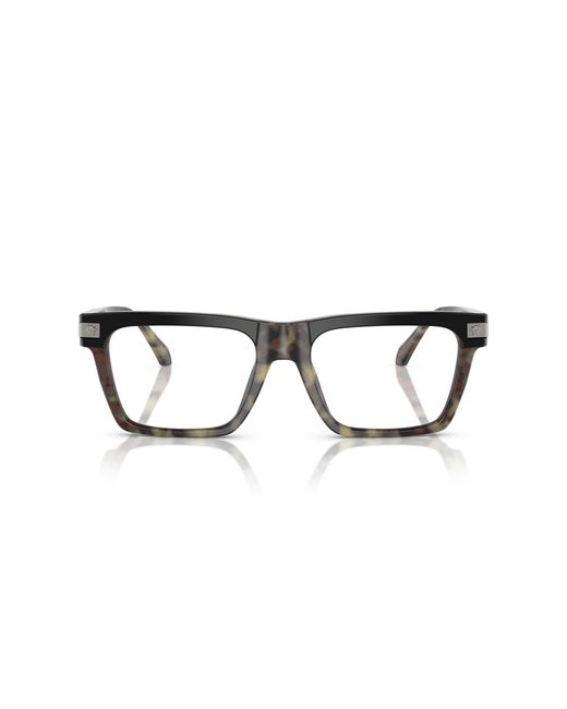 Versace Black Ve3354 5456 Optical Frames Acetate Squared Normal for men