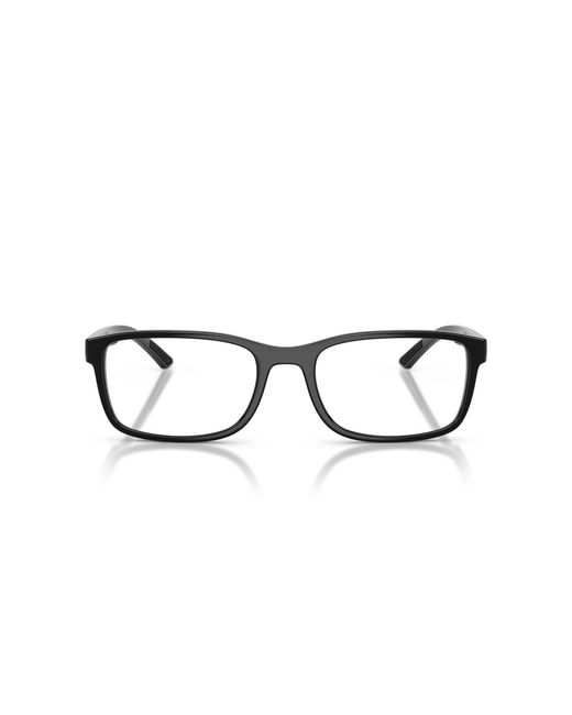 Prada Linea Rossa Black Ps 06Rv 1Ab1O1 Optical Frames Injected Transparent Pillow Normal for men